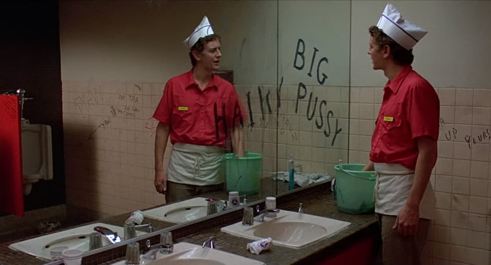 Fast Times’ Bathroom Mirror Was a Tiny Fluorescent Confessional